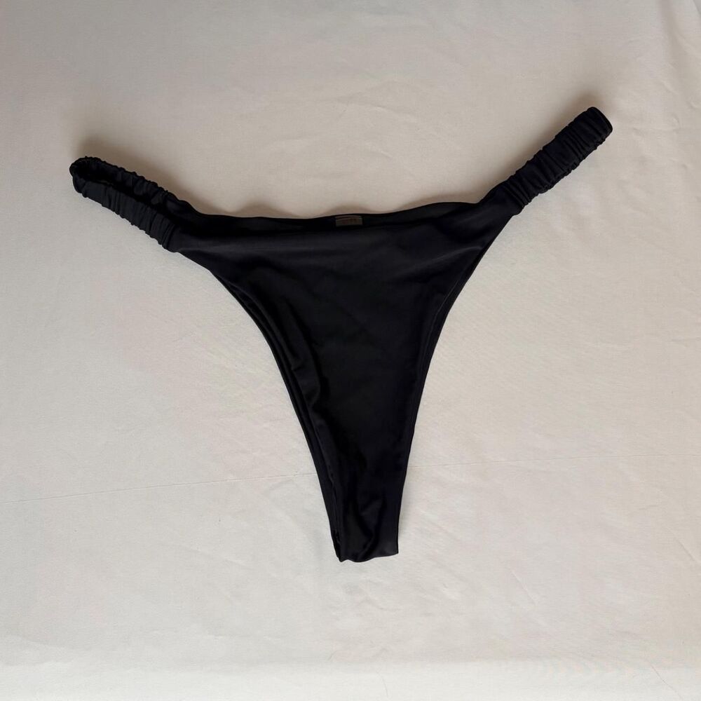 Zaful Women's Black Bikini-and-tankini-bottoms